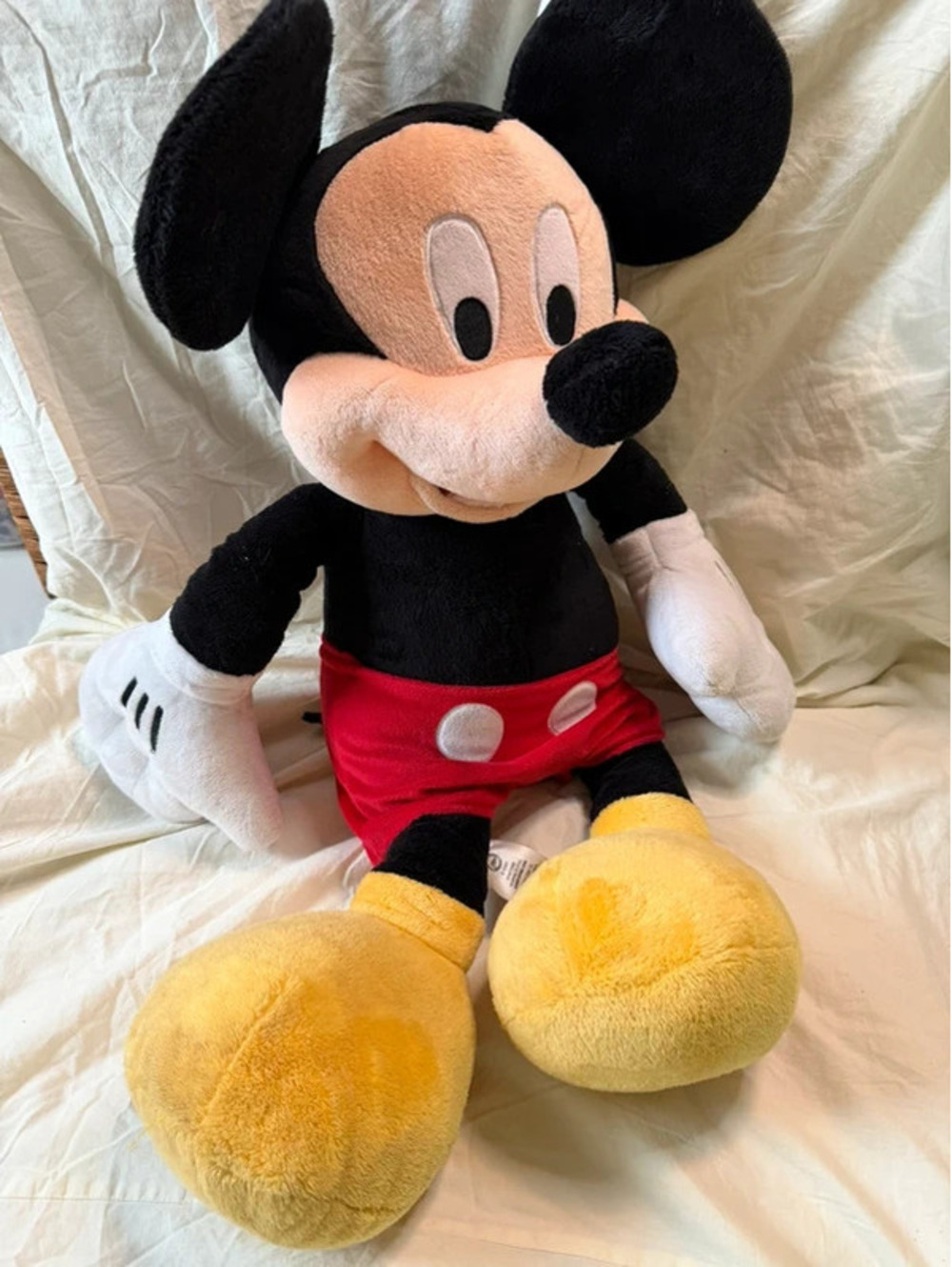 Disney Store Original Jumbo 27-28" Mickey Mouse Plush Doll Large XL Collector